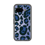 スリムプロテクションプレミアムケース［ Leopard - Blue ］