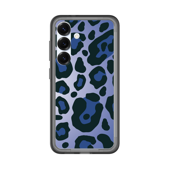 スリムプロテクションプレミアムケース［ Leopard - Blue ］