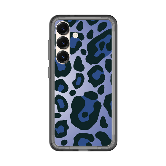 スリムプロテクションプレミアムケース［ Leopard - Blue ］