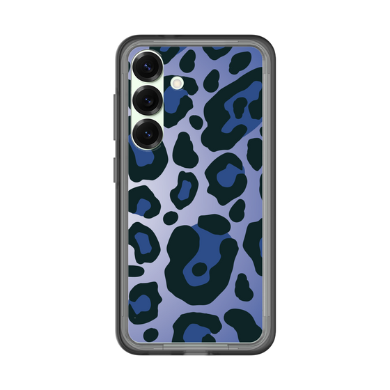 スリムプロテクションプレミアムケース［ Leopard - Blue ］