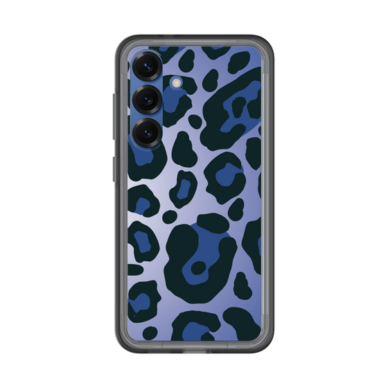 スリムプロテクションプレミアムケース［ Leopard - Blue ］