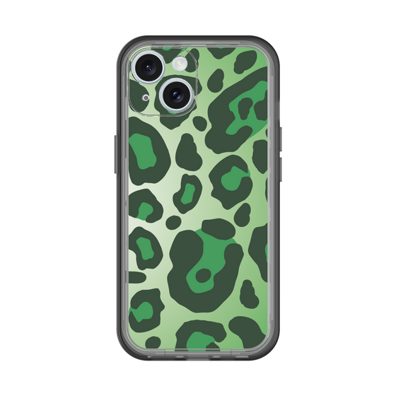 スリムプロテクションプレミアムケース［ Leopard - Green ］