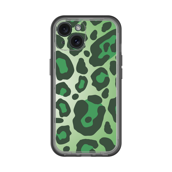 スリムプロテクションプレミアムケース［ Leopard - Green ］