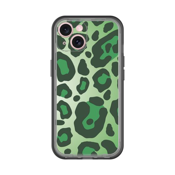 スリムプロテクションプレミアムケース［ Leopard - Green ］