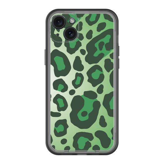 スリムプロテクションプレミアムケース［ Leopard - Green ］