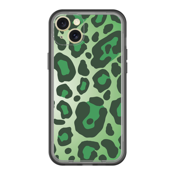 スリムプロテクションプレミアムケース［ Leopard - Green ］