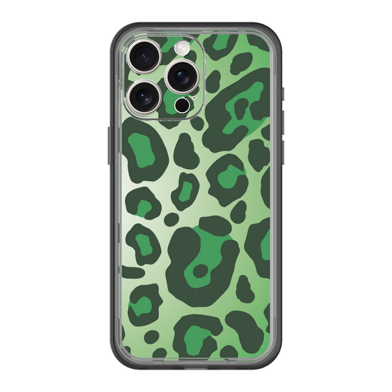 スリムプロテクションプレミアムケース［ Leopard - Green ］
