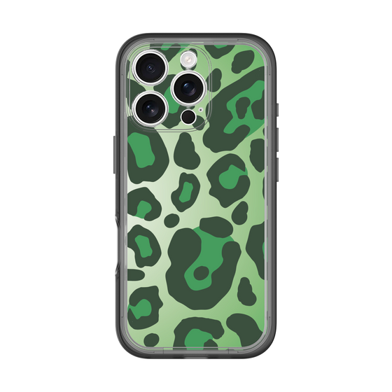 スリムプロテクションプレミアムケース［ Leopard - Green ］