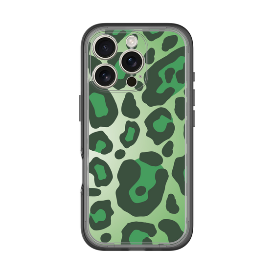 スリムプロテクションプレミアムケース［ Leopard - Green ］