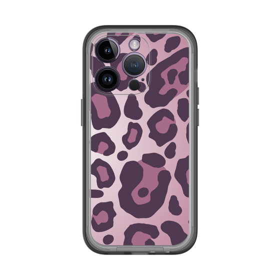 スリムプロテクションプレミアムケース［ Leopard - Pink ］