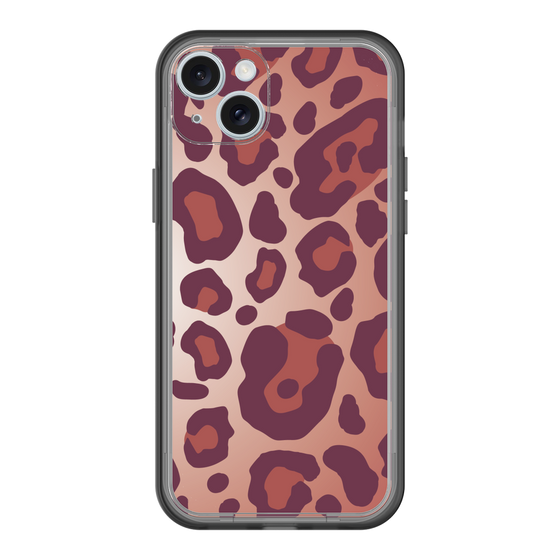 スリムプロテクションプレミアムケース［ Leopard - Red ］