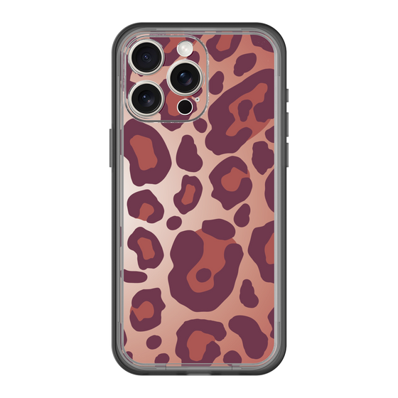 スリムプロテクションプレミアムケース［ Leopard - Red ］