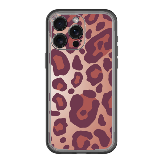 スリムプロテクションプレミアムケース［ Leopard - Red ］