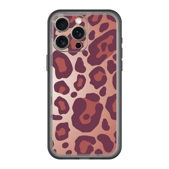 スリムプロテクションプレミアムケース［ Leopard - Red ］