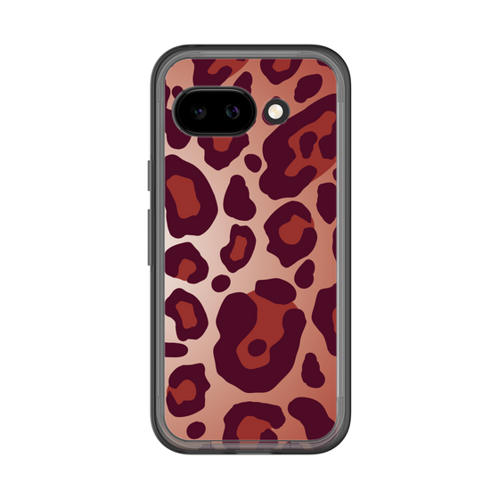 スリムプロテクションプレミアムケース［ Leopard - Red ］