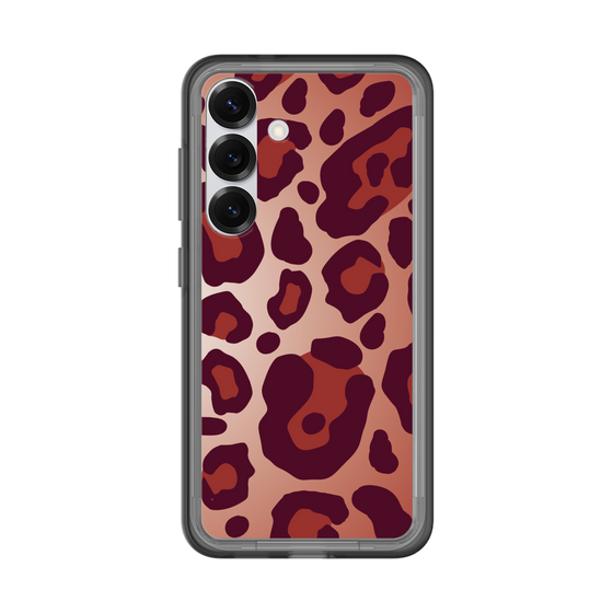 スリムプロテクションプレミアムケース［ Leopard - Red ］