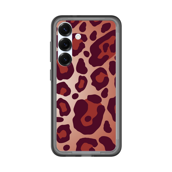 スリムプロテクションプレミアムケース［ Leopard - Red ］