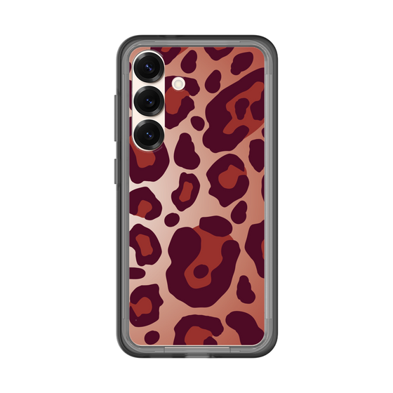 スリムプロテクションプレミアムケース［ Leopard - Red ］