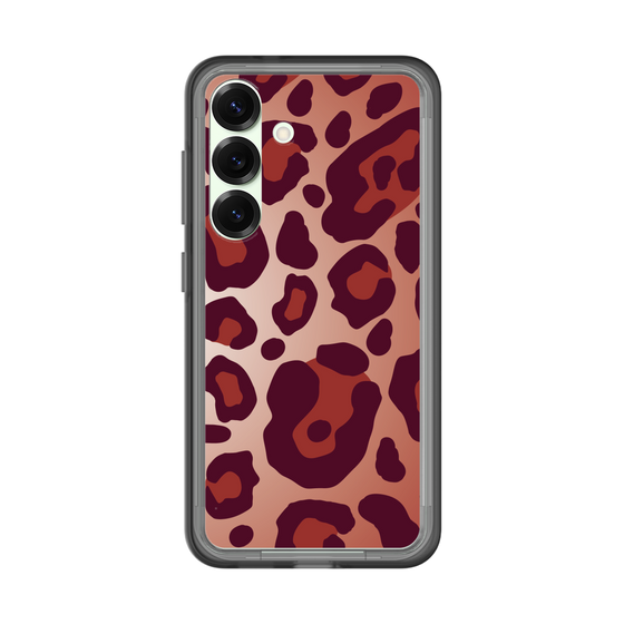 スリムプロテクションプレミアムケース［ Leopard - Red ］