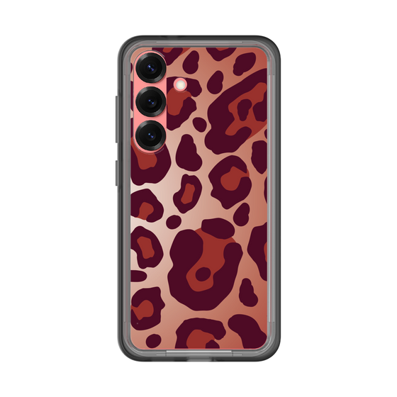 スリムプロテクションプレミアムケース［ Leopard - Red ］