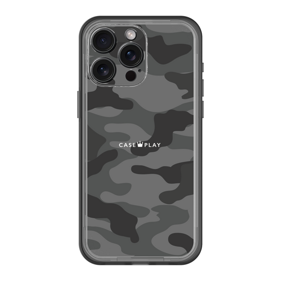 スリムプロテクションプレミアムケース［ Camouflage - Black ］
