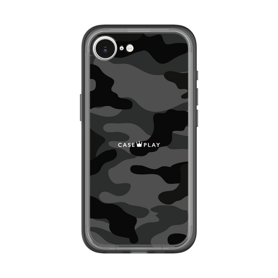 スリムプロテクションプレミアムケース［ Camouflage - Black ］