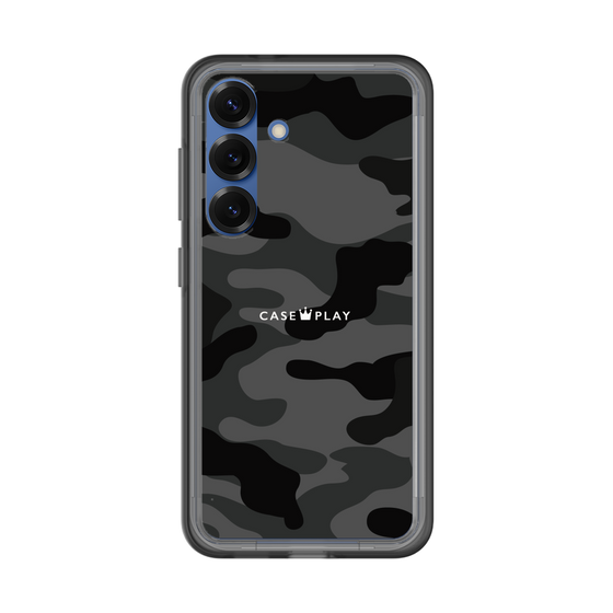 スリムプロテクションプレミアムケース［ Camouflage - Black ］