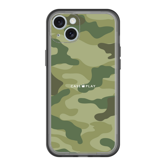 スリムプロテクションプレミアムケース［ Camouflage - Green ］