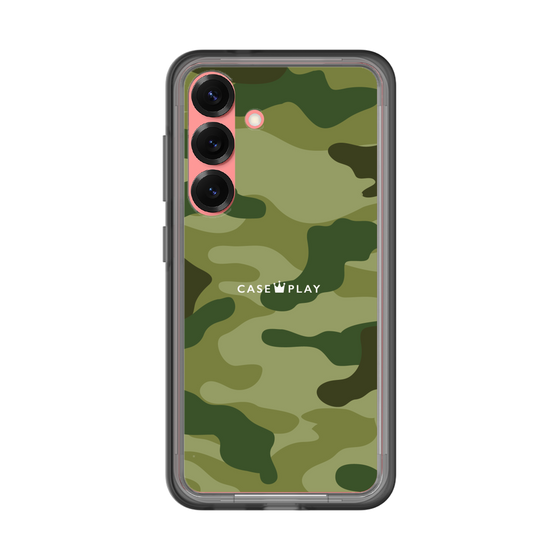 スリムプロテクションプレミアムケース［ Camouflage - Green ］