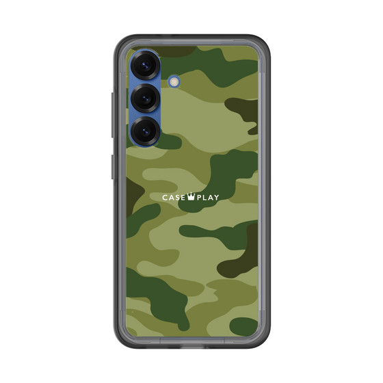 スリムプロテクションプレミアムケース［ Camouflage - Green ］