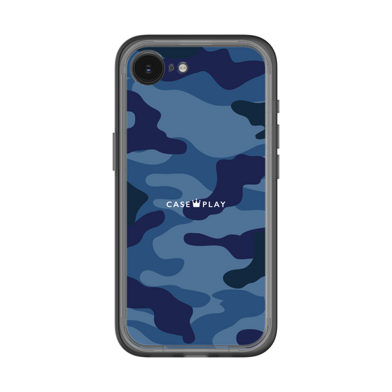 スリムプロテクションプレミアムケース［ Camouflage - Blue ］