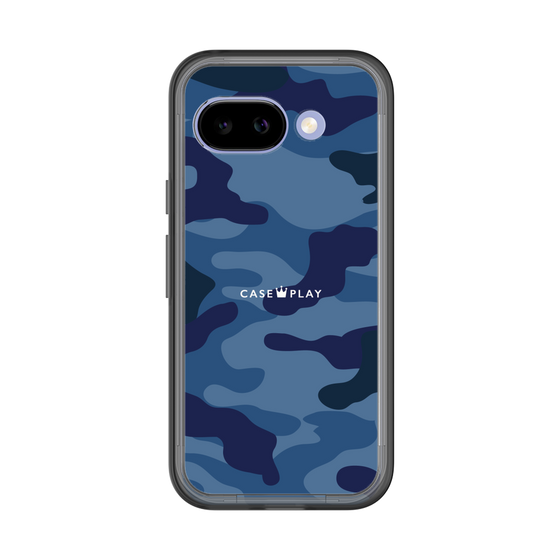 スリムプロテクションプレミアムケース［ Camouflage - Blue ］