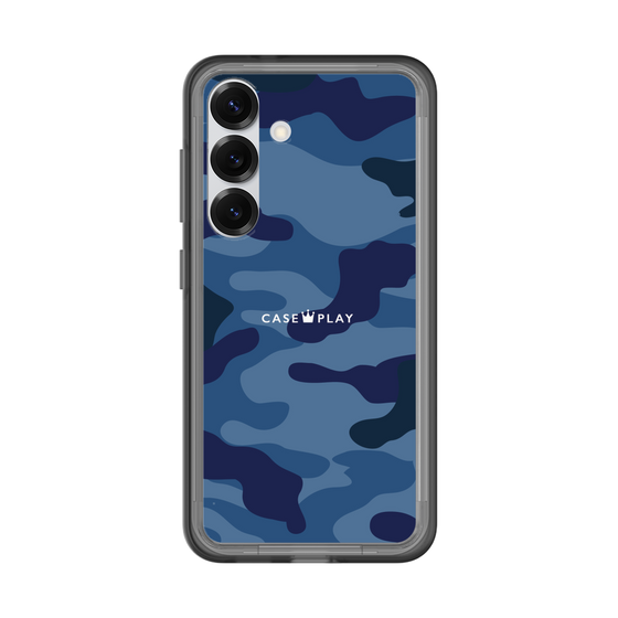 スリムプロテクションプレミアムケース［ Camouflage - Blue ］