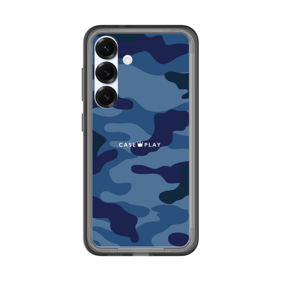 スリムプロテクションプレミアムケース［ Camouflage - Blue ］