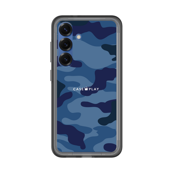 スリムプロテクションプレミアムケース［ Camouflage - Blue ］