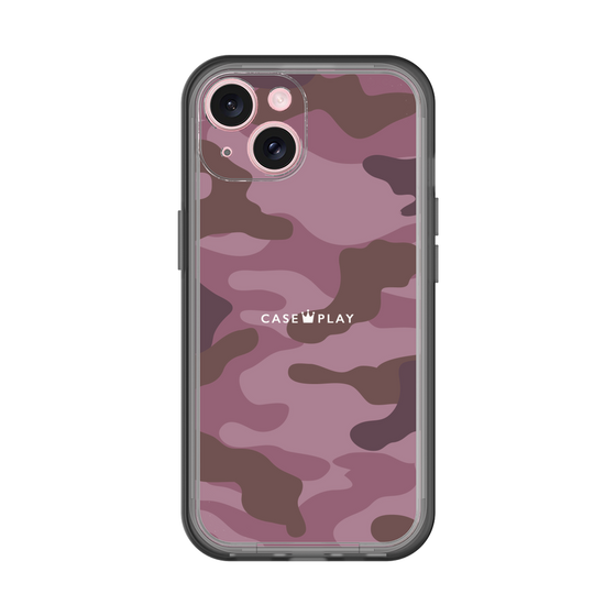 スリムプロテクションプレミアムケース［ Camouflage - Pink ］