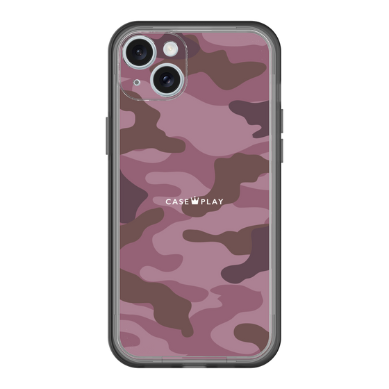 スリムプロテクションプレミアムケース［ Camouflage - Pink ］