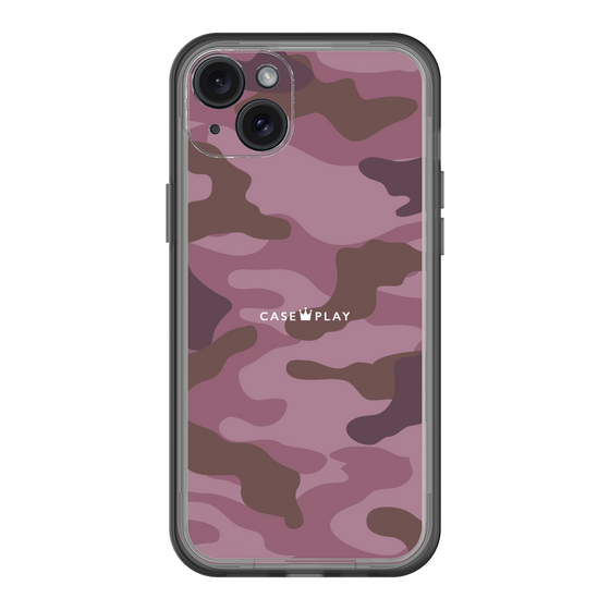 スリムプロテクションプレミアムケース［ Camouflage - Pink ］