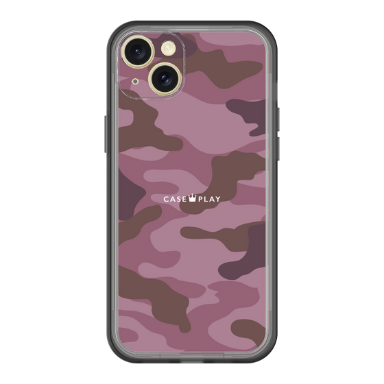 スリムプロテクションプレミアムケース［ Camouflage - Pink ］