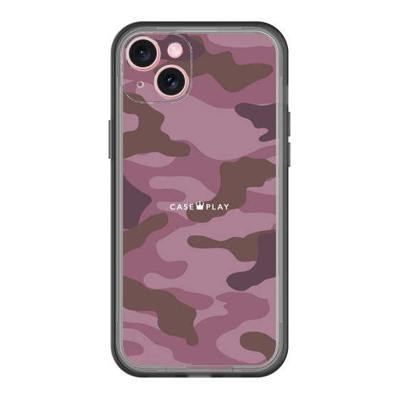 スリムプロテクションプレミアムケース［ Camouflage - Pink ］