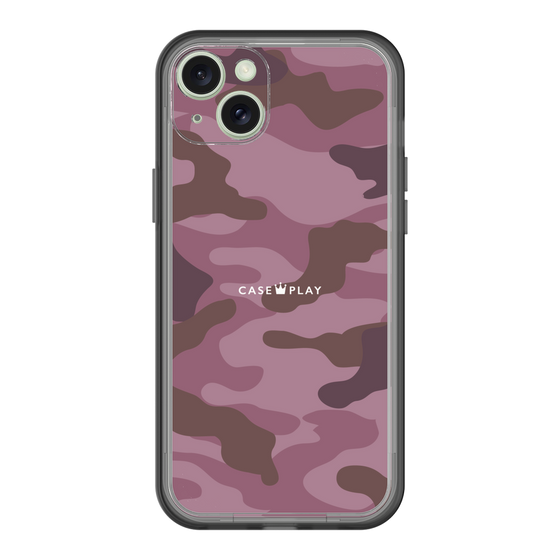 スリムプロテクションプレミアムケース［ Camouflage - Pink ］
