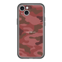 スリムプロテクションプレミアムケース［ Camouflage - Red ］