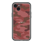 スリムプロテクションプレミアムケース［ Camouflage - Red ］