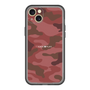 スリムプロテクションプレミアムケース［ Camouflage - Red ］