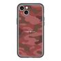 スリムプロテクションプレミアムケース［ Camouflage - Red ］