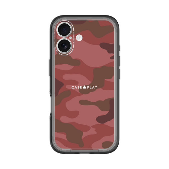 スリムプロテクションプレミアムケース［ Camouflage - Red ］