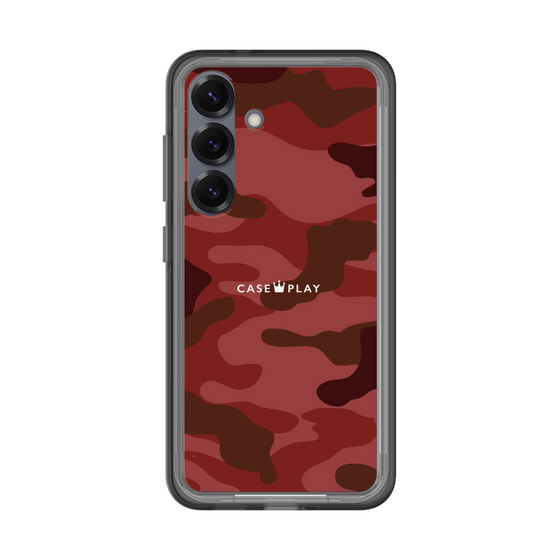 スリムプロテクションプレミアムケース［ Camouflage - Red ］
