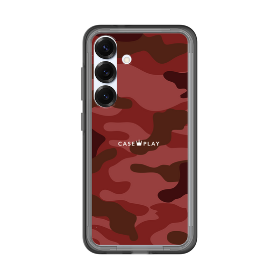 スリムプロテクションプレミアムケース［ Camouflage - Red ］