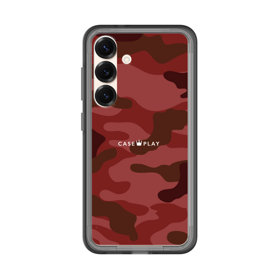 スリムプロテクションプレミアムケース［ Camouflage - Red ］