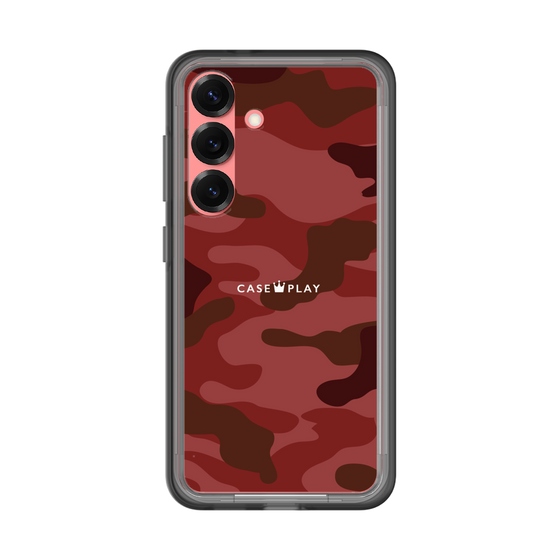 スリムプロテクションプレミアムケース［ Camouflage - Red ］